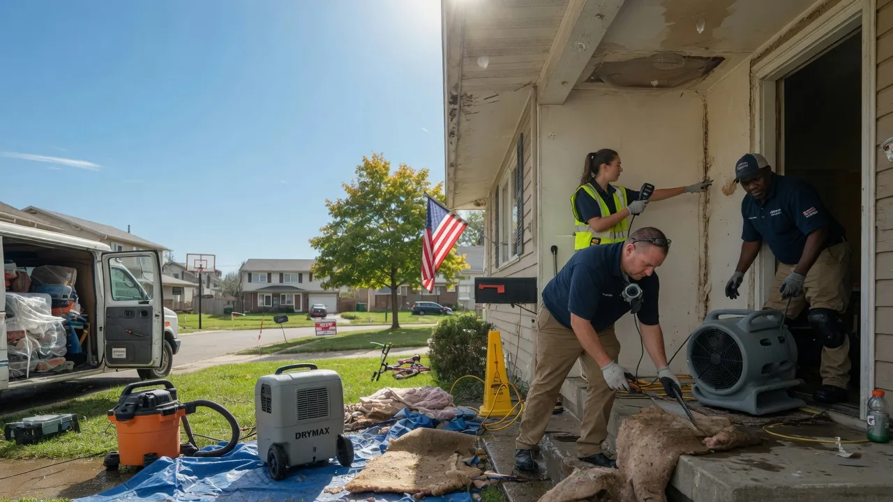 Water Damage Restoration in Versailles, NY near me